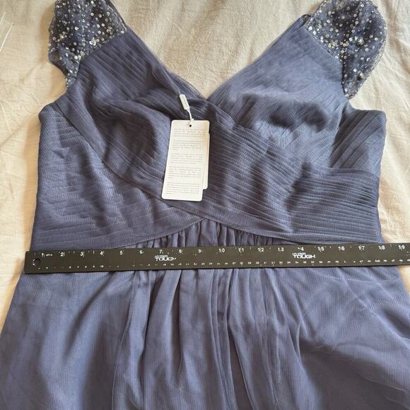 NWT JJs House Formal Bridesmaid Dress Plus Sz 16W Blue Sequin Mother of Bride - Picture 12 of 14